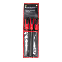 Набір напилків різнопрофільних 3пр. (плоский, круглий: L-200мм; трикутний), на полотні Forsage F-5056-3