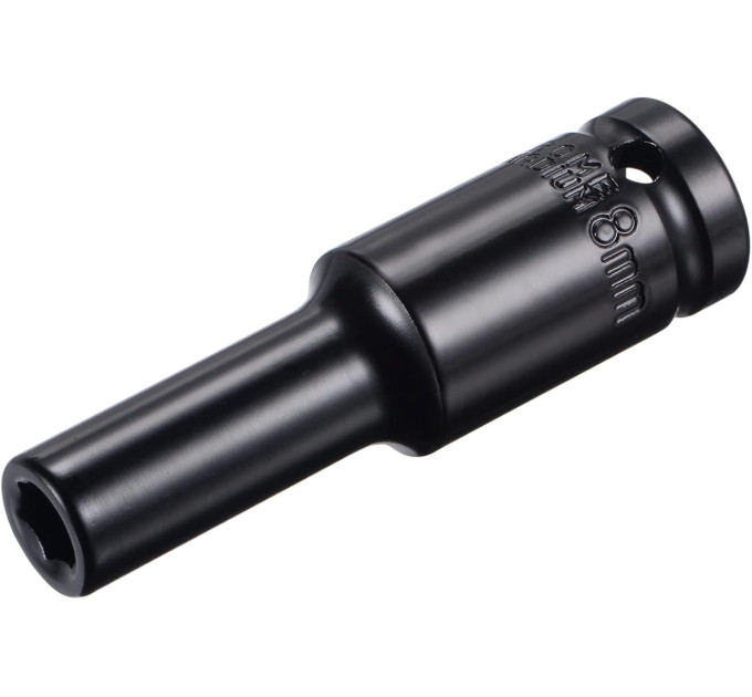 Головка ударная глубокая 1/2" 6-гранная 8мм FORCEKRAFT FK-4458508