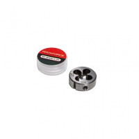 Плашка M8x1,25-ø25мм, в пластиковом футляре ROCKFORCE RF-DIE8x1,25