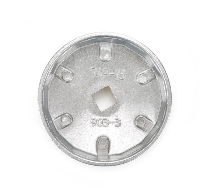Головка-съемник масляного фильтра (крышка) 74мм х 15гр ROCKFORCE RF-10687415(NB203-3)