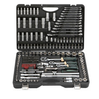 Набір інструментів 216пр.PROFI 1/4''3/8''1/2 '' (6гр.) (4-32мм)