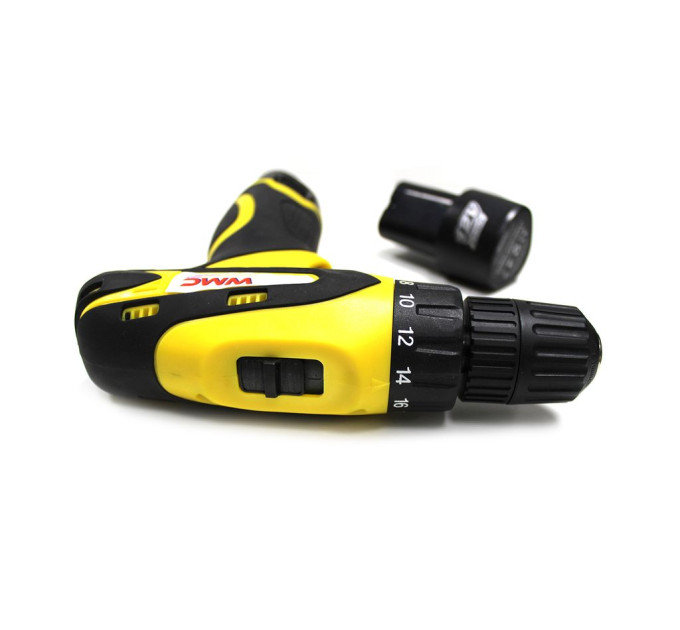 Набір інструментів з шуруповертом 68пр.1/4'' (6гр.) WMC TOOLS 2068