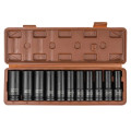 Набір головок ударних 11пр. 1/2" 6-гранна (10-24мм) FORSTIME FT-4117-5MPB