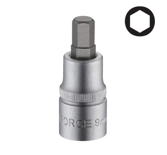 Головка 1/2" с насадкой Hex 5мм L-55мм ROCKFORCE RF-34405505