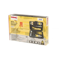 Набір інструментів 33пр. WMC TOOLS WT-1033 Набір інструментів 33пр. WMC TOOLS WT-1033