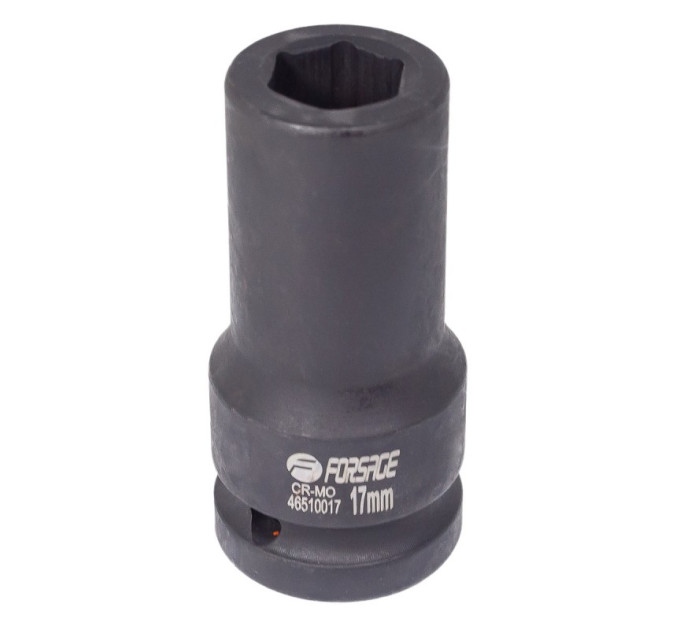 Головка ударная глубокая 3/4" 6-гранная 17мм. Forsage F-46510017
