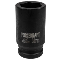 Головка ударная глубокая 3/4" 6гр. 30мм FORCEKRAFT FK-46510030 Головка ударная глубокая 3/4" 6гр. 30мм FORCEKRAFT FK-46510030