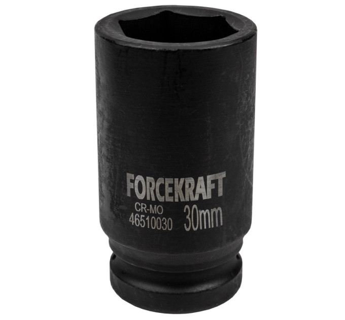 Головка ударная глубокая 3/4" 6гр. 30мм FORCEKRAFT FK-46510030