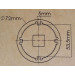 Спецключ 3/4" для КПП (MAN 410/414) HCB AUTO TOOLS A1228