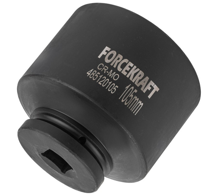 Головка ударная глубокая 1'', 105мм (6гр.) FORCEKRAFT FK-485120105