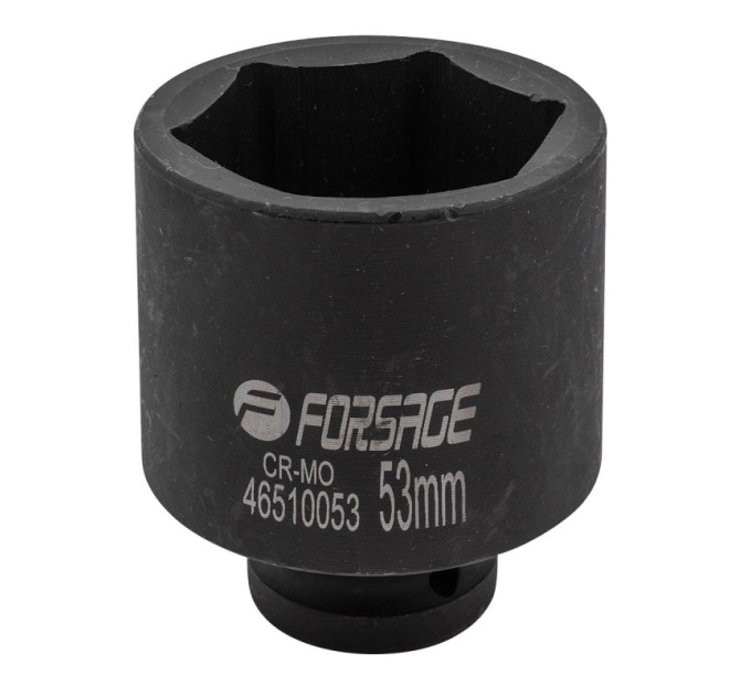 Головка ударная глубокая 3/4" 6гр. 53мм Forsage F-46510053