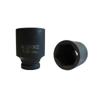 Головка ударная глубокая 1" 6-гранная 60мм ROCKFORCE RF-48510060