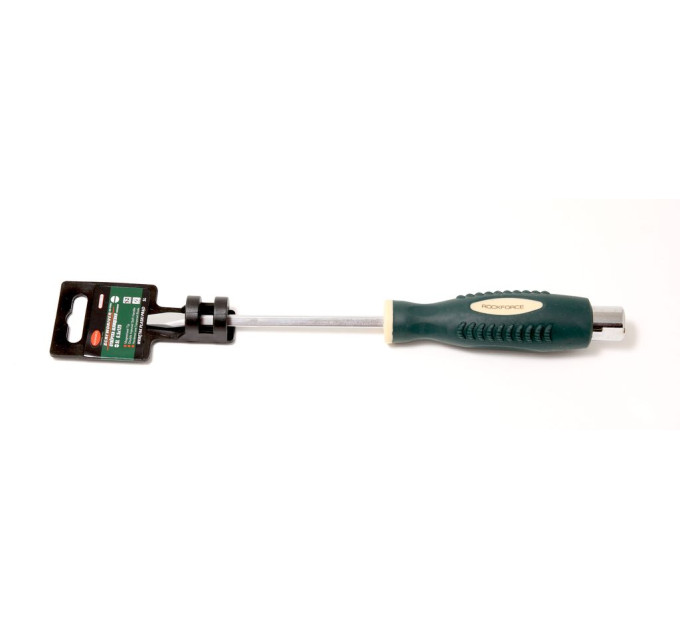 Отвертка Slotted магнитная силовая "под ключ" "Profi" S2 (100мм) SL5.5 ROCKFORCE RF-70255100