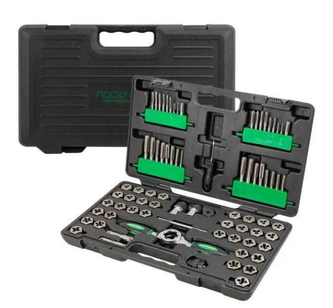Набір мітчиків та плашок 76пр. Rockforce RF-M076-3