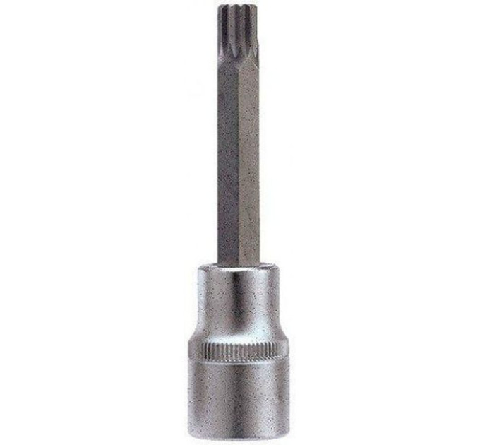 Головка-бита SPLINE 12-лучевая M10 1/2 (L-100мм) ROCKFORCE RF-34810010