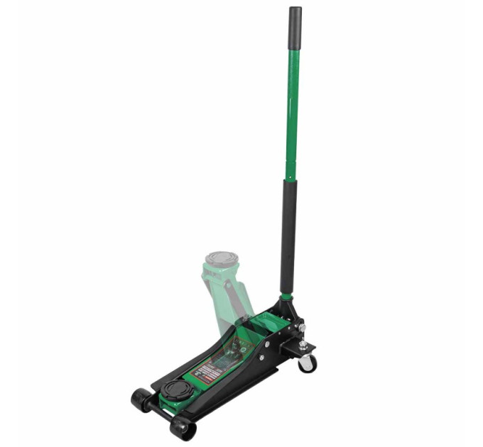Домкрат підкатний гідравлічний двопоршневий 3т (h min 85мм, h max 430мм) ROCKFORCE RF-T830018 HT