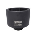 Головка ударная глубокая 1" 6-гранная 100мм Forcekraft FK-485100100