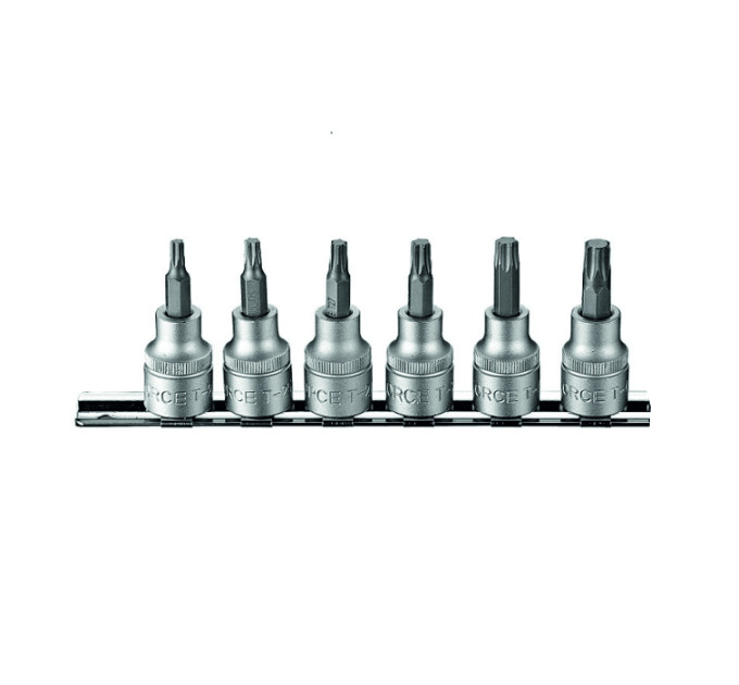 Набір біт з головкою TORX 3/8 дюйми 6 предметів FORSAGE F-3061