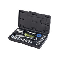 Набор инструментов 21пр. 1/4", 3/8" (6гр.) (4-17мм) P019K