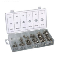 Гайки колпачковые, 150пр. (М3, М4, М5, М6, М8, М10)