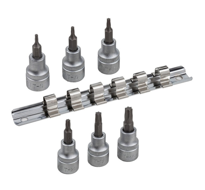 Набір біт з головкою TORX 3/8 дюйми 6 предметів FORSAGE F-3061