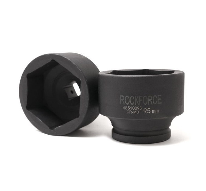 Головка ударная глубокая 1" 6-гранная 24мм ROCKFORCE RF-48510024