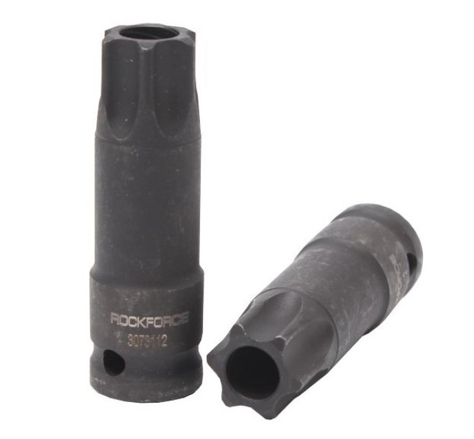 Головка 1/2" с насадкой Torx T45H с отверстием ударная ROCKFORCE RF-24607845T