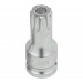 Головка-бита SPLINE с отверстием M18 (L-60мм) 1/2'' Forsage F-24806018B