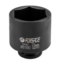 Головка ударная глубокая 3/4" 6гр. 62мм FORSAGE F-46510062 Головка ударная глубокая 3/4" 6гр. 62мм FORSAGE F-46510062
