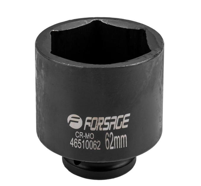 Головка ударная глубокая 3/4" 6гр. 62мм FORSAGE F-46510062