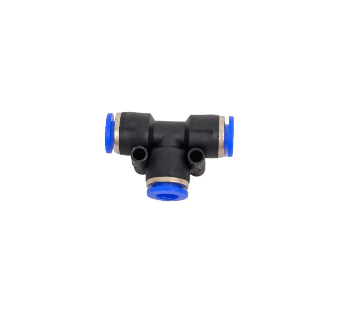 Фітинг T-подібний для пластикових трубок 6мм ROCKFORCE RF-SPE06