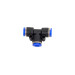 Фітинг T-подібний для пластикових трубок 6мм ROCKFORCE RF-SPE06