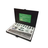 Набор метчиков и плашек метрический 58 предметов. М12х1.25/1.75) ROCKFORCE RF-M058-1