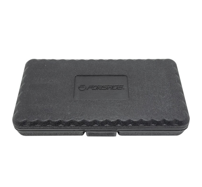 Набір біт SPLINE з бітотримач, 11пр. 1/2 "( L : 30 / 75мм; M5, М6, М8, М10, M12) Forsage F-4112C