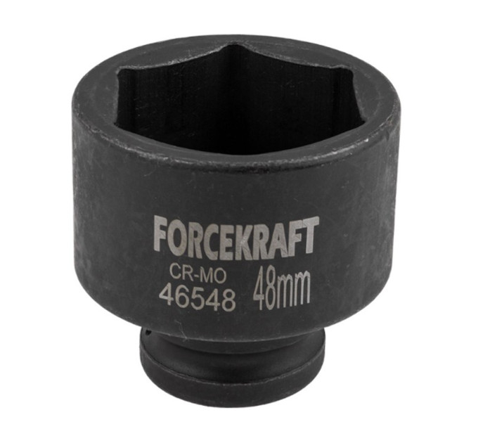Головка ударная 3/4" 6-гранная 48мм FORCEKRAFT FK-46548