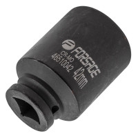 Головка ударная глубокая 3/4" 6-гранная 42мм. Forsage F-46510042 Головка ударная глубокая 3/4" 6-гранная 42мм. Forsage F-46510042