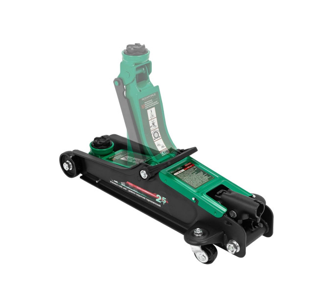 Домкрат підкатний 2.5т (85-350мм) Rockforce RF-TH32505C