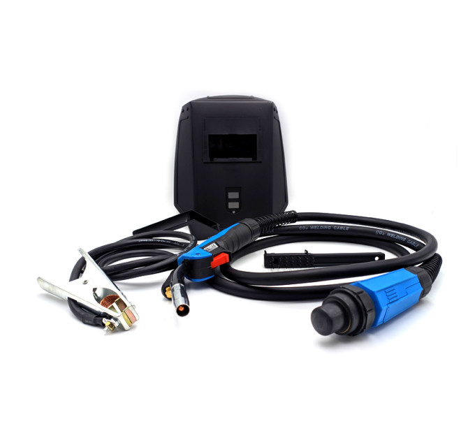 Сварочный аппарат MIG, MMA, TIG (220V, 5.8кВт, 10-230А, электрод 1,6-4мм, проволока 0.8-1мм, к-т мощности 0.98, раб. цикл 60%, цифр. табло) Forsage F-MIG200 SYNERG