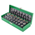 Набор головок 1/4'', 1/2'', 25 предметов (6гр.) ROCKFORCE RF-50121G