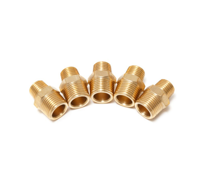 З'єднувач різьбовій зовніш.  різьба 3/8 " x 1/4", к-т 5шт. Forsage F-MM06/04K