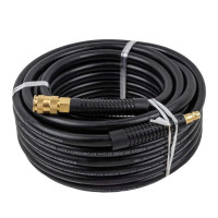 Шланг гумовий повітряний армований з фітингами 8*15мм*15м Rockforce RF-AHC-10/F