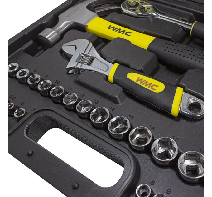 Набір інструментів 128пр. 1/4''3/8''(6гр)(4-21мм) WMC TOOLS WT-30128 NEW