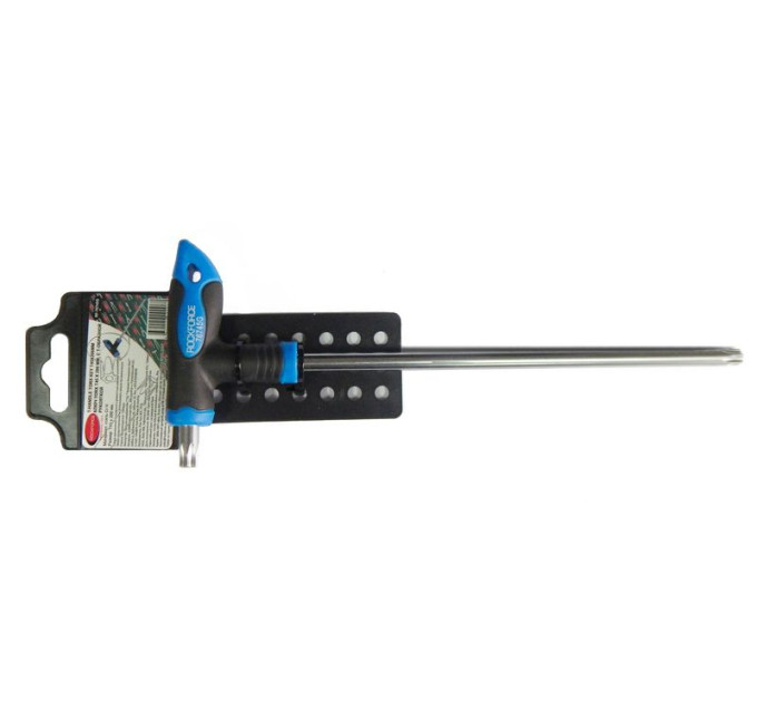 Ключ Т-образный TORX с прорезиненной рукояткой T30х150мм ROCKFORCE RF-76730G