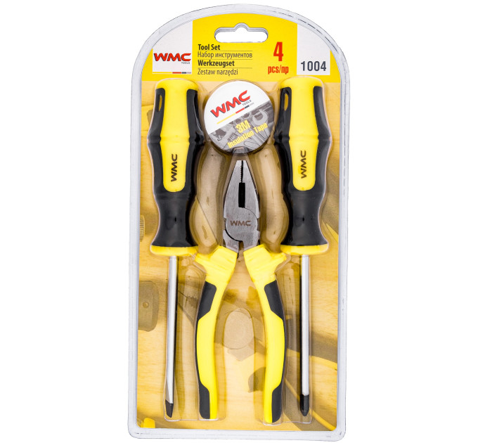 Набір інструментів 4пр. WMC TOOLS WT-1004