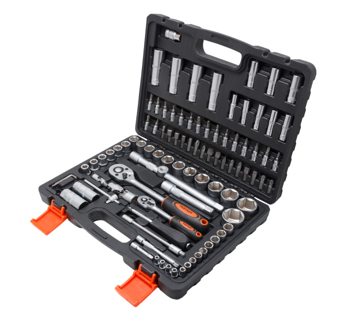 Набор инструментов 94пр. 1/2",1/4"(6гр)(4-32мм)