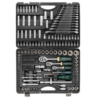 Набір інструментів 216+3пр. 1/4'',3/8'',1/2''(6гр., 12гр.)(4-32мм) ROCKFORCE RF-38841+3