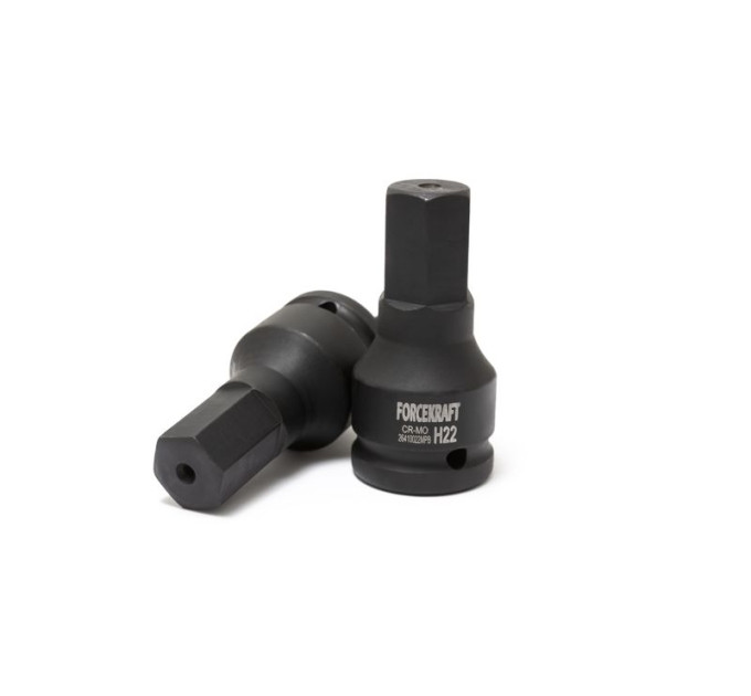 Головка-бита ударная 6-гранная 26мм, 3/4" FORCEKRAFT FK-26410026MPB