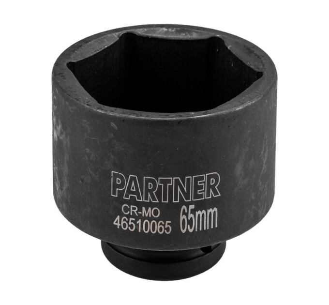 Головка ударная глубокая 65мм 3/4" 6гр PARTNER PA-46510065
