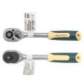 Тріскачка 3/8" (72зуб.) реверсивна з гумовою ручкою Rockforce RF-80232W