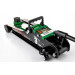 Домкрат підкатний 3т (85-385мм) з поворотною ручкою 360 ° Rockforce RF-T825010